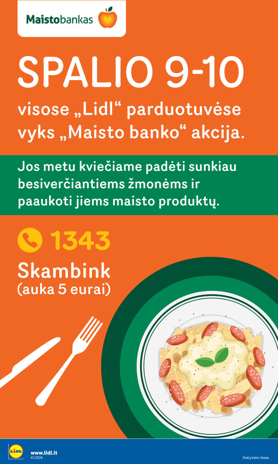 Lidl akcijų leidinys „Maisto prekių pasiūlymai“, 48 puslapis