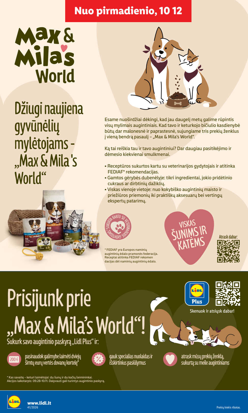Lidl akcijų leidinys „Maisto prekių pasiūlymai“, 18 puslapis