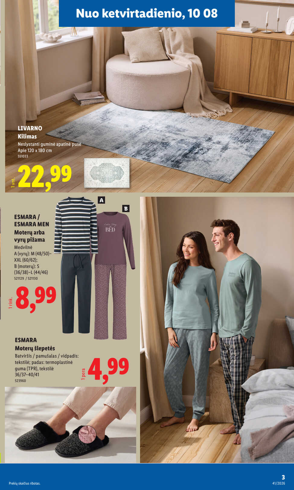 Lidl akcijų leidinys „Ne maisto prekių pasiūlymai“, 23 puslapis